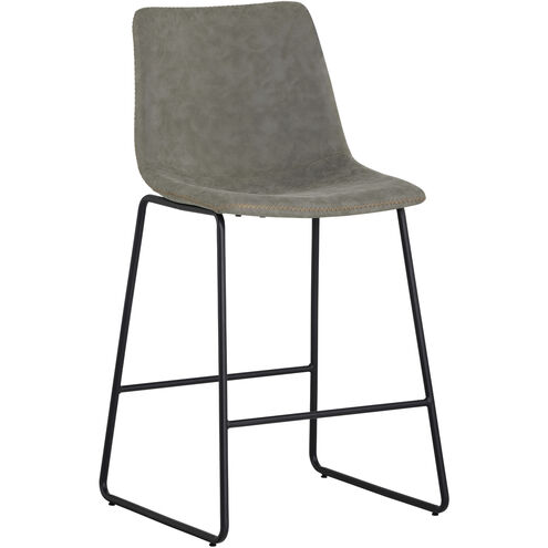 Cal 39.5 inch Antique Grey Counter Stool, Set Of 2